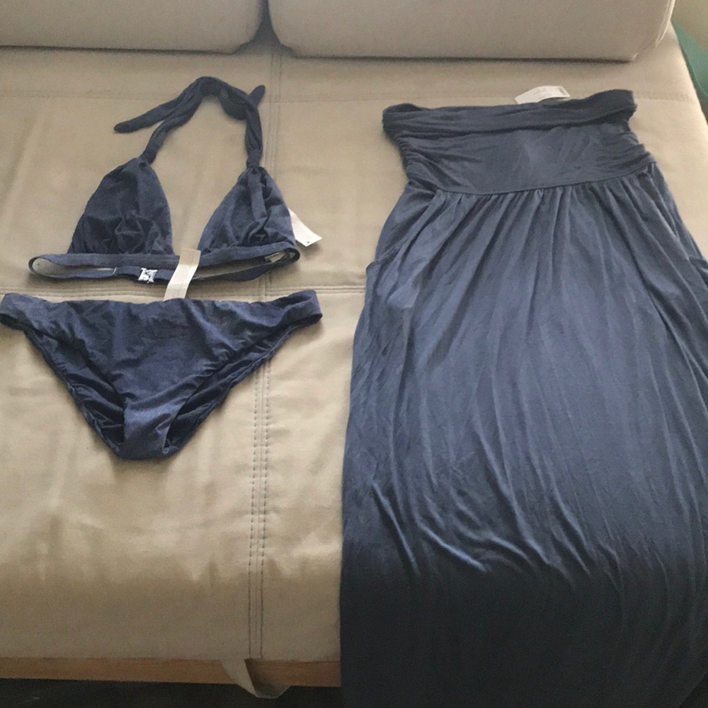 Bikini and dress